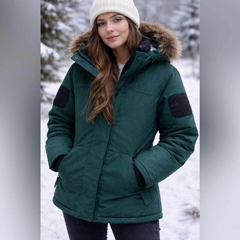 The North Face Women's Dark Green Ski Jacket
